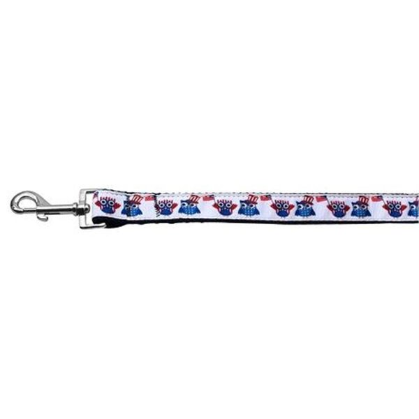 Unconditional Love American Owls Ribbon Dog Collars 1 wide 6ft Leash UN763632